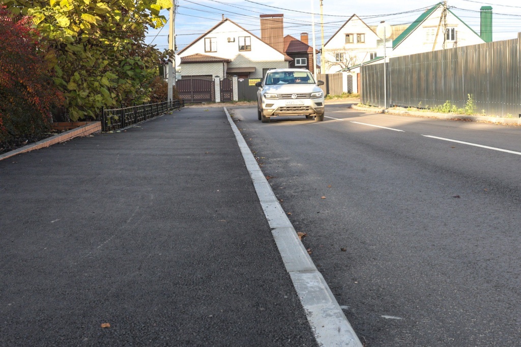 Мэр Воронежа Сергей Петрин: завершено асфальтирование дорог в частном секторе