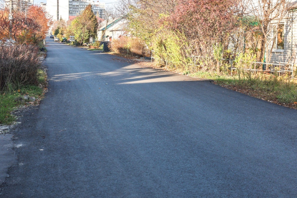 Мэр Воронежа Сергей Петрин: завершено асфальтирование дорог в частном секторе