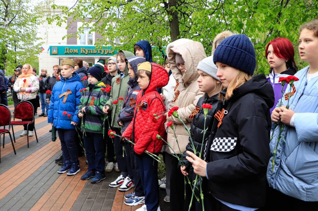 В Красногорске проходят мероприятия ко Дню Победы